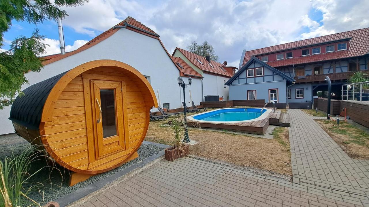 B&B Talstation Ferienwohnung Fuer 2 Personen Horselberg-Hainich Eksteriør billede