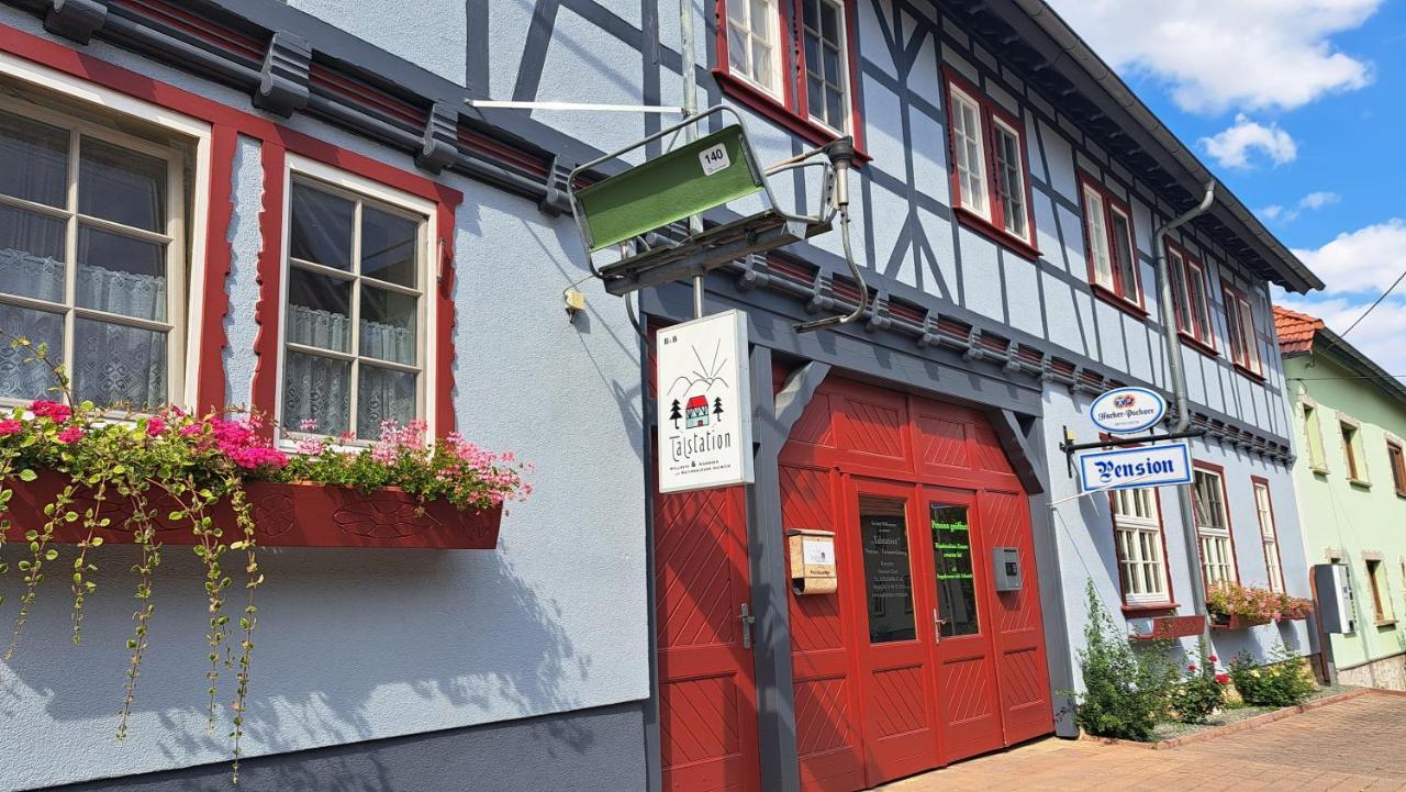 B&B Talstation Ferienwohnung Fuer 2 Personen Horselberg-Hainich Eksteriør billede