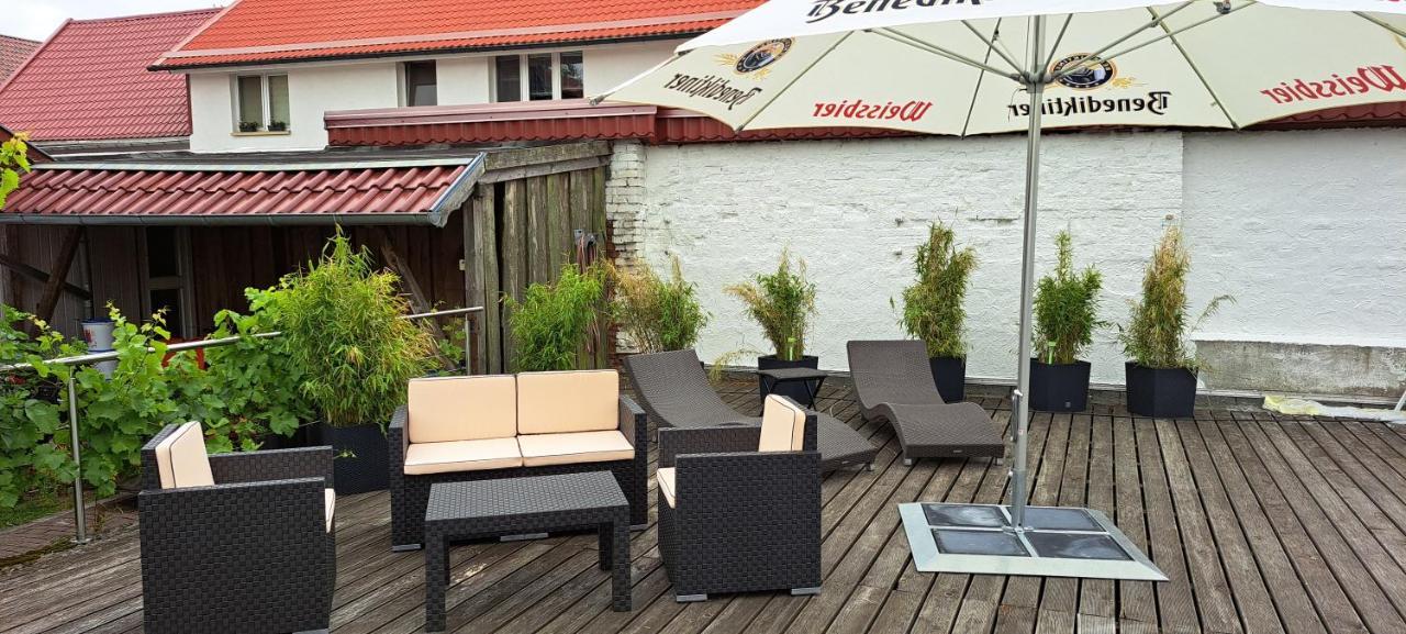 B&B Talstation Ferienwohnung Fuer 2 Personen Horselberg-Hainich Eksteriør billede